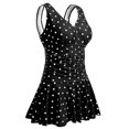 thumbnail image 1 of Women Modest Swim Dresses Flower Printing Plus-Size Swimsuit Padded One Piece Swimwear Bathing Suits, 1 of 5