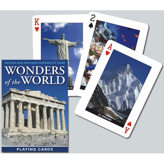 Piatnik Wonders of the World Acropolis Single Deck Austrian Playing Cards