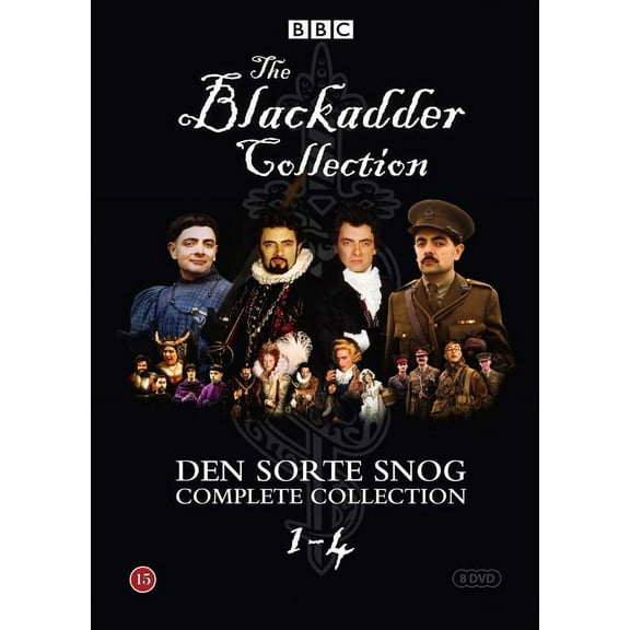 The Blackadder - Complete Collection - 8-DVD Boxset ( The Black Adder / Blackadder II / Blackadder the Third / Blackadder Goes Forth ) [ NON-USA FORMAT, PAL, Reg.0 Import - Denmark ]