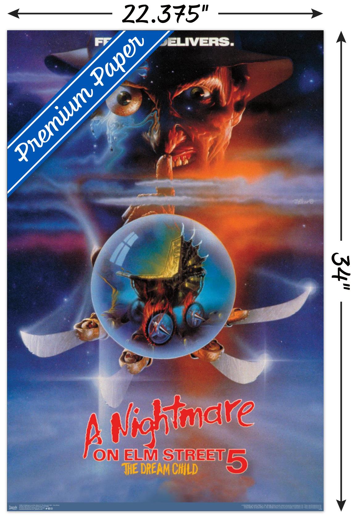 A Nightmare On Elm Street 5 The Dream Child One Sheet Poster Walmart Com Walmart Com