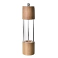 thumbnail image 2 of Manual Pepper Grinder Multifunctional Efficient Grinding Oak Patchwork Acrylic Pepper Mills Shakers, 2 of 8