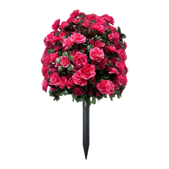 Clearance Under $10 Artificial flowers, Artificial Boxwood Topiary Trees With Ground Faux Outdoor Shrubs & Bushes For Porch Garden Front Yard Decor Indoor/Outdoor Plants