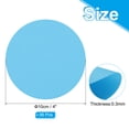 thumbnail image 2 of Uxcell 4inch Circle Card Stock, 36Pcs Round Shape Cutouts Paper Thick Cardstock Coaster for DIY Projects, Sky Blue, 2 of 5
