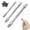 Sliver, variant on 360 Flex Rod for Impact,1/2 Flexible Shaft Extension Extender Torque Socket, 3/8", 1/4", 1/2" Drive Bar,Hand Drill Flex Rod for Ratchet & Power Tools, For Automotive Repair,Tight Spaces (3Mix)