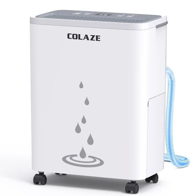 Deshumidificador COLAZE de 30 pintas con manguera de desagüe de 2500 ml de cobertura