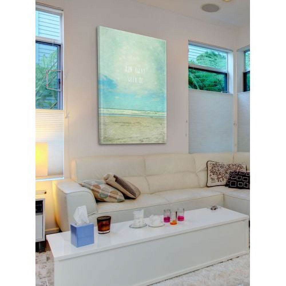 "Run Away with Me" Painting Print on Canvas