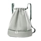 thumbnail image 1 of Laklulu Mochila con cordón y compartimento para zapatos, bolsas con cordón para hombres, mujeres, gimnasio, yoga, compras, natación, 1 of 6