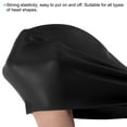 thumbnail image 4 of Uxcell Silicone Swim Caps Unisex NonSlip Pool Caps Waterproof Swimming Hats Black 6 Pack, 4 of 5