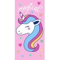 thumbnail image 2 of Kaufman Magical Unicorn Beach Towel and Pool Towel 30" x 60", 2 of 3