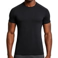 thumbnail image 2 of Cmfcve T Shirts for Men Quick Dry Athletic Tee Moisture Wicking Breathable Short Sleeve Crew Neck Tops Workout Running Sports Clothing, 2 of 6