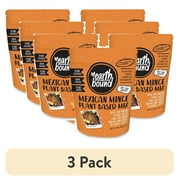(3 pack) Earth Bound Mexican Mince Plant Based Mix, 5.3 oz