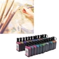 thumbnail image 4 of Refill Ink, Colorful Waterproof Long Service Time Refill Kit 24 Different Colors with Transparent Bottles for Marker Refill, 4 of 7