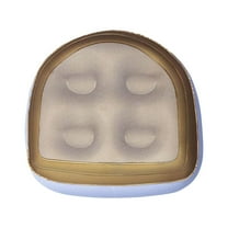 Inflatable Hot Tub Seat Inflatable Height Increasing Seat Spa & Back Support Hot Tub with Suction Cup PVC Height Enhancer Suitable for Adults