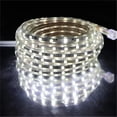 thumbnail image 3 of Tira de luces LED SMD 5050 AC 220V impermeable para exteriores cinta de luz LED Flexible de 220V con enchufe de alimentación de 1M/2M/3M/4M/5M/6M/10M/15M/20M/25M, 3 of 4