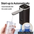 thumbnail image 2 of Water Dispenser Pump for 5 Gallon Bottle with Digital Display, USB Rechargeable, 2 of 8