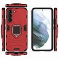 thumbnail image 2 of Dteck Galaxy S22 Plus Case,Samsung S22 Plus Cover Military Grade Shockproof Heavy Duty Phone Case Drop Protective with Magnetic Ring Kickstand for Samsung Galaxy S22 Plus, Red, 2 of 3