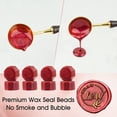 thumbnail image 5 of Giphtpoeet Wax Seal 48 Colors 1248 Pcs Sealing Beads Kit Refill Wax Pellets for Letters, Gift, DIY Craft, 5 of 9