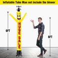 thumbnail image 2 of Inflatable Tube Man Huge Sale Wacky Wavy Dancing Guy for Outdoor Decoration Advertising Business Promotion (Blower Not Included), 2 of 7