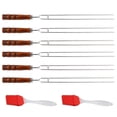 thumbnail image 4 of Grill Fork, Non-Slip Handle Grill Utensils, Home For Beef BBQ Barbecue Mutton, 4 of 8