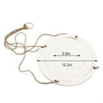 thumbnail image 2 of Coofit Plant Hanger Faux Leather: Long Rope Indoor Hanging Planter Hanging Plant Holder, 2 of 10