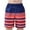 P10-Red, variant on 2-3 Years Pants For Boys Mid Waist Floral Printing Shorts Summer Relax Fit Staight Leg Trouser Retro Wear Blue