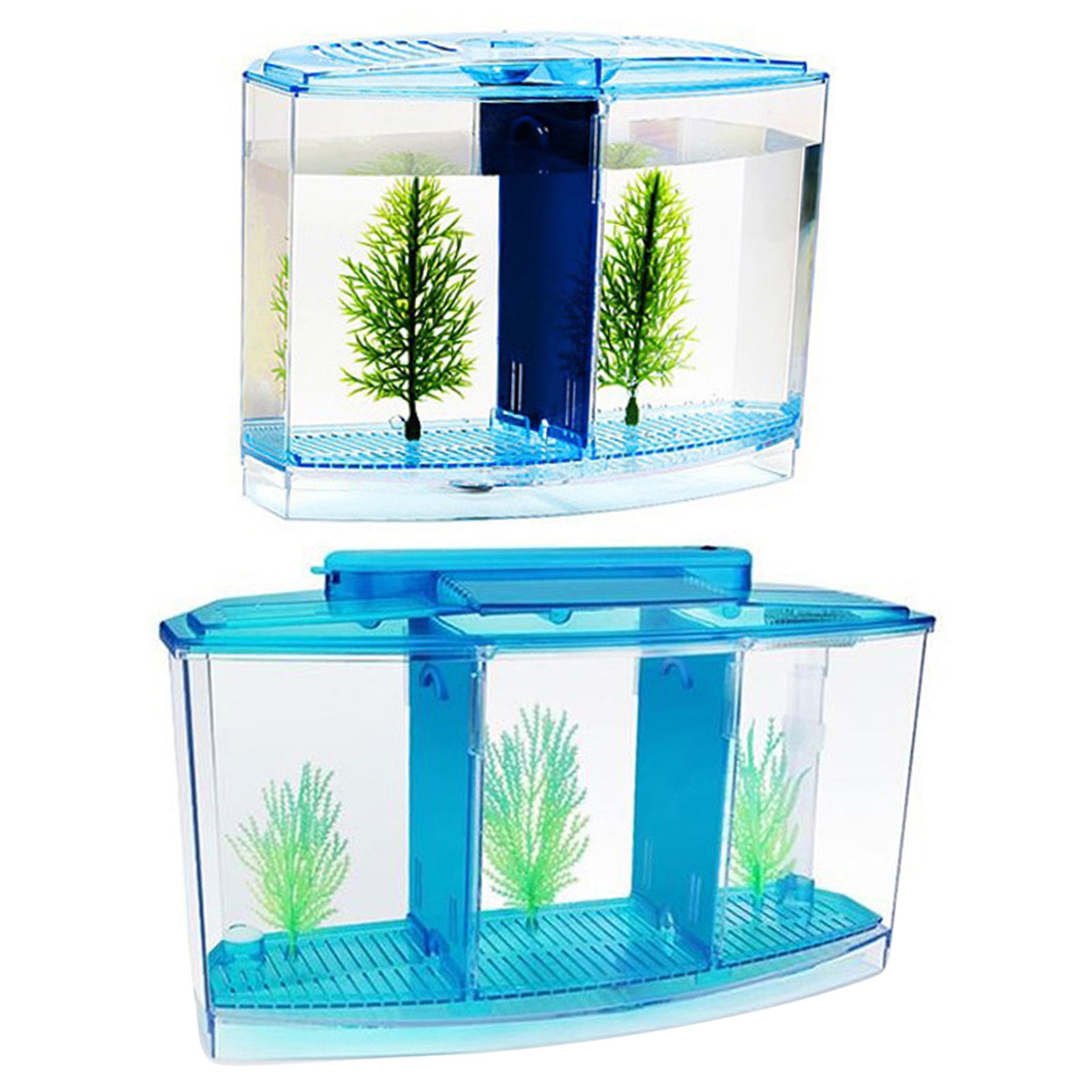 Buy SPRING PARK Multifunctional LED Light Betta Aquarium Acrylic Fish