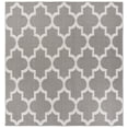 thumbnail image 2 of SAFAVIEH Machine Washable Rug Indoor/Outdoor Bermuda Collection - Bermuda Abraham Geometric Quatrefoil Indoor/Outdoor Area Rug Grey/Ivory, 6'7" x 6'7" Square, 2 of 9