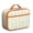 Orange-30, variant on Rustic Artistic Insulated Lunch Box for Adults, Thermal Lunch Bag with Separate Mesh Compartment, Natural Design & 8-Hour Cooling, Great for Work