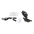 thumbnail image 4 of Geelife For Saab 1999-2009 9-5 Rear Ceramic Brake Pad & 2 Solid Rotor Kit w/Chemicals, 4 of 6