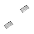 thumbnail image 3 of Sonducket dientes peines para el cabello clip horquillas hallazgos herramientas de estilo de moda autoensamblaje profesional para niñas M/Negro 2Conjunto, 3 of 6