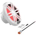 thumbnail image 2 of Rockford Fosgate M1D4-8 8″ Color Optix Marine Subwoofer – White, 2 of 4