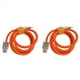 thumbnail image 1 of 2X 120W 6A Carga Súper Rápida Tipo-C Cable de Silicona Líquida Cable USB Rápido para Teléfono Inteligente Línea de Datos Pixel Bold, Naranja 1.5M, 1 of 3
