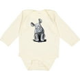 thumbnail image 3 of Inktastic Curious Rhinos Boys or Girls Long Sleeve Baby Bodysuit, 3 of 5