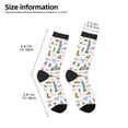 thumbnail image 2 of Fuzoiu America Landmarks Print Kids Socks For Boys Girls,Grip Crew Socks with Non Slip,Lightweight Stretch Crew Socks,Toddlers Crew Boot Socks, 2 of 5