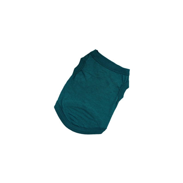 Methold Ropa para cachorros Algodón Sin hebillas Primavera y verano Chaleco para perros Disfraces Ropa Cachorros Sudadera Camisa para mascotas Verde Ropa para mascotas Verde oscuro 3XL Methold PT003787-07B
