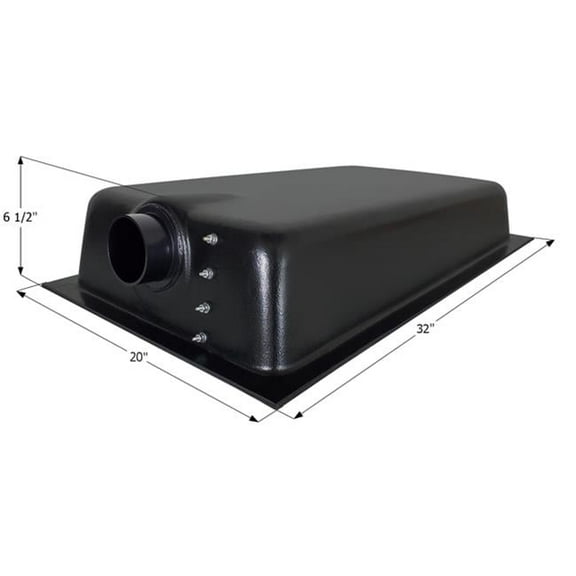 Icon Technologies HT620-ED Holding Tank with 3 in. Spigot & 4 Level Sensors