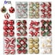 thumbnail image 4 of 12/6 piezas de bolas de Navidad, adorno para árbol de Navidad, bola colgante para fiesta de Navidad, regalo de Año Nuevo, bola brillante, decoración navideña, 4 of 5