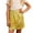 Gold, variant on 2Pcs Girls Sequin Fringe Party Dress with Skirt & Shorts, Adjustable Spaghetti Strap Latin Dance Dress for Salsa Cha Cha, 5-13 Yrs