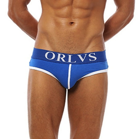 

Gubotare Mens Underwear Boxer Briefs Men s Cheeky Underwear Mens Bikini Panties Branzilian Back Briefs Blue M