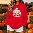 thumbnail image 2 of Jsaierl Halloween Sweatshirts Women Spooky Ghost Graphic Pullover Hoodies Soft Going Out Long Sleeve Sweater Tops Halloween Costumes, Sizes S-2XL, 2 of 6