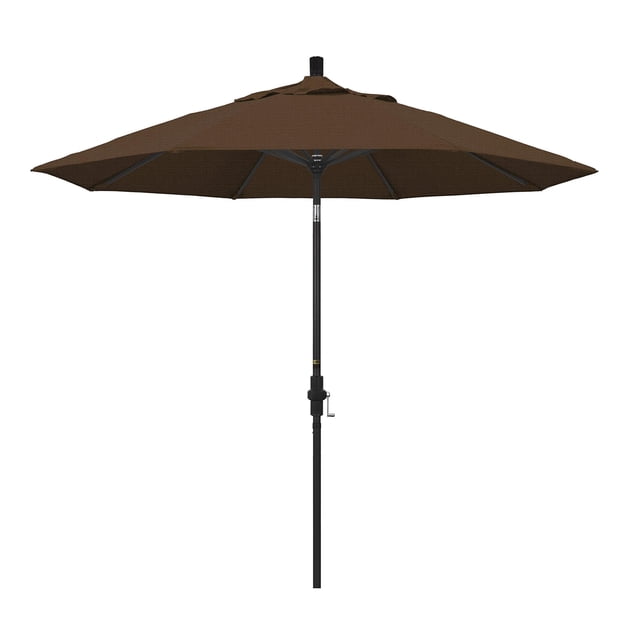 California Umbrella Parasol de Patio de 9 Pieds en Teck