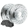 thumbnail image 1 of PowerSport Rear Brakes and Rotors Kit |Rear Brake Pads| Brake Rotors and Pads| Ceramic Brake Pads and Rotors |fits 2009-2010 BMW Z4, 1 of 7