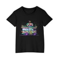 thumbnail image 1 of RXIRUCGD 2025 Vêtements d'Été pour Enfants T-shirt Imprimé Mode Mignon Col Rond Manches Courtes, 1 of 5