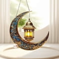 thumbnail image 3 of Ramadan Hanging Decor Eid Hanging Pendant Moon Lanterns Castles Hanging Ornament for Muslim Party Garden Supplies, 3 of 7