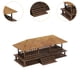 thumbnail image 5 of Modelos de casa a escala 1/72, sin pintar, maquetas de edificios, kits de arquitectura, rompecabezas de madera a escala 1/72 C, 5 of 7