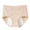 01_Beige, variant on Plus Size Panties for Women High Waist Leak Proof Menstrual Briefs 4 Layer Fast Absorption Underwear Seamless Underwear for Women 01_Pink,L