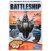 Battleship Grab and Go Board Game for Kids and Family Ages 7 and Up, 2 Players