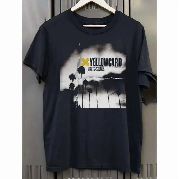 CLASSIC NEW Yellowcard - Lights and Sounds Gift For Fan Black All Size Shirt