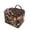 D, variant on Fabric storage basket with handle, handbag organizer, foldable floral pattern storage basket, suitable for storing clothes and miscellaneous items, suitable for home use, picnics, shopping .