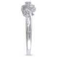 thumbnail image 4 of Hold My Hand 1/10 Carat T.W. Diamond Sterling Silver Engagement Ring, 4 of 4